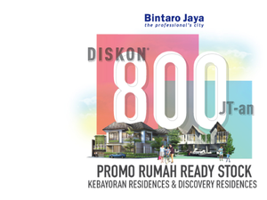 Rumah Siap Huni di Bintaro Jaya