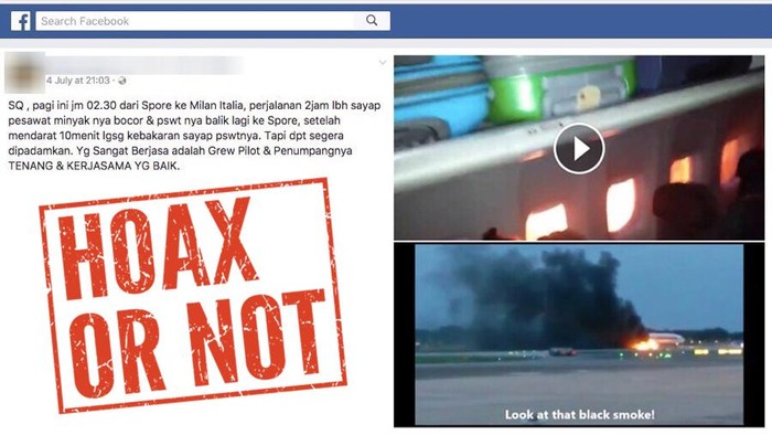 Ramai Kabar Singapore Airlines Terbakar di Changi, Kejadian Kapan?