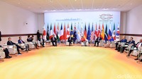 Sejumlah pimpinan negara hadir dalam KTT G20 yang akan berlangsung pada 7-8 Juli 2017. Laily Rachev/Setpres.