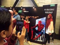 Suasana Nonton Bareng 'Spider-Man: Homecoming' di Surabaya.