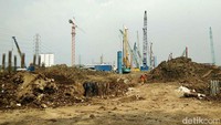 PT Wijaya Karya sebagai kontraktor yang dipercaya Jakarta Propertindo hingga saat ini masih terus menggenjot pembangunan proyek LRT yang membentang disepanjang 5,8 km. 