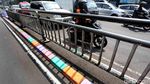 Cerianya Warna Pembatas Jalan TB Simatupang