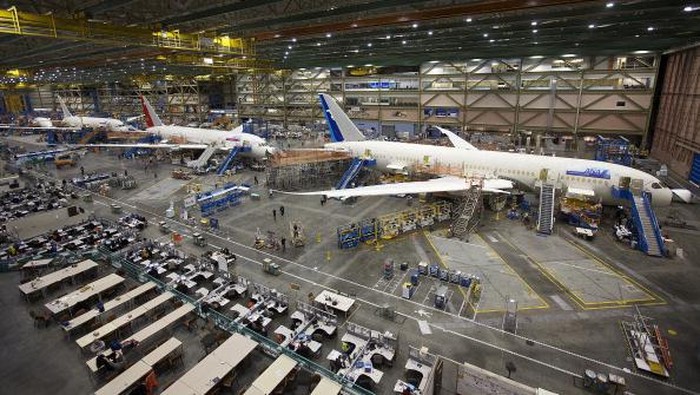 Pabriknya Boeing Gede