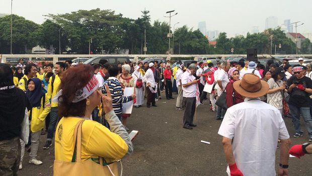 Pantauan situasi aksi ILUNI UI di DPR