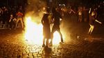 Demo Rusuh Sambut Pembukaan KTT G20