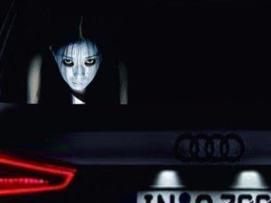 Hiyy, Ada Hantu Takut-takuti Pengendara yang Pakai Lampu Jauh
