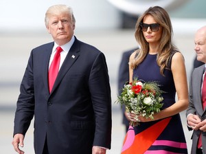 KTT G20 Diwarnai Unjuk Rasa, Melania Trump Terjebak di Hotel