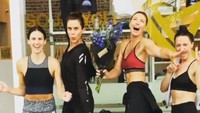 Dari akun instagramnya, Maria Sharapova kerap membagikan aktivitas saat mengasah langkah kaki dan teknik bermain tenis. Foto: Instagram Maria Sharapova