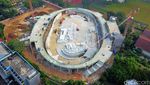 Penampakan Terkini Proyek Velodrome Asian Games