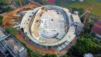 Hingga kini progres konstruksi sudah mencapai 41%. Pool/Jakarta Propertindo.