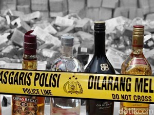67 Pemuda di Tidore Selundupkan Miras Jelang Konser Slank Diamankan