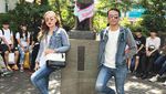 Jelang Nikah di Borobudur, Yuk Intip Kemesraan Vicky Shu dan Ade Imran
