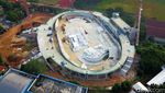 Penampakan Terkini Proyek Velodrome Asian Games
