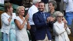 Tampil Necis, Beckham Tonton Aksi Nadal dan Murray di Wimbledon