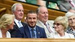Tampil Necis, Beckham Tonton Aksi Nadal dan Murray di Wimbledon