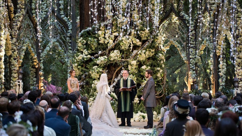 Pernikahan Sean Parker-Alexandra Lenas pada 2013