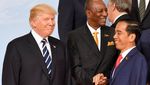 Momen Keakraban Jokowi dan Donald Trump di KTT G20