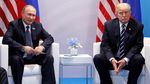 Momen Kebersamaan Trump dan Putin yang Kini Kaku