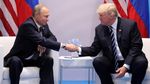Momen Kebersamaan Trump dan Putin yang Kini Kaku