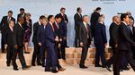 Momen Keakraban Jokowi dan Donald Trump di KTT G20