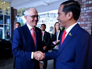 Begini Cara Jokowi Perkuat Kerja Sama Ekonomi RI-Australia