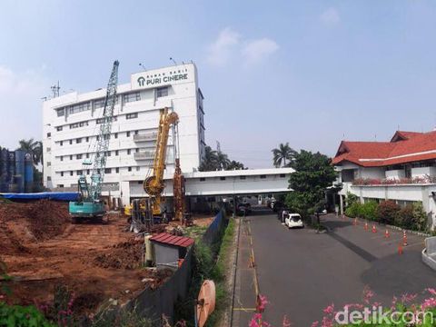RS Puri Cinere Depok Protes Pembangunan RS Jantung di Sebelahnya
