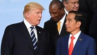 Terkait dengan undangan Jokowi, belum diketahui kapan secara pasti Presiden Indonesia itu mengundang Trump ke Indonesia. Istimewa/Dok. Setpres.