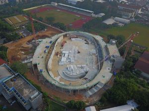 Mengintip Progres Proyek Velodrome DKI Rp 665 Miliar