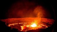 Di Danakil juga terdapat kawah vulkanik. Sehingga kawasan ini merupakan salah satu di antara enam kawah vulkanik di dunia (Vivien Cumming/BBC Travel)