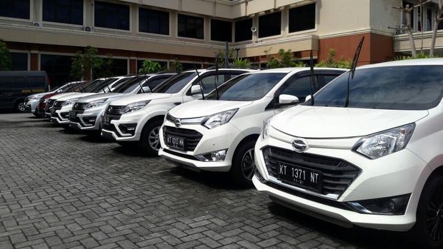 Begini Penampakan 18 Mobil Mewah Hasil Penilapan Pasutri di Kaltim