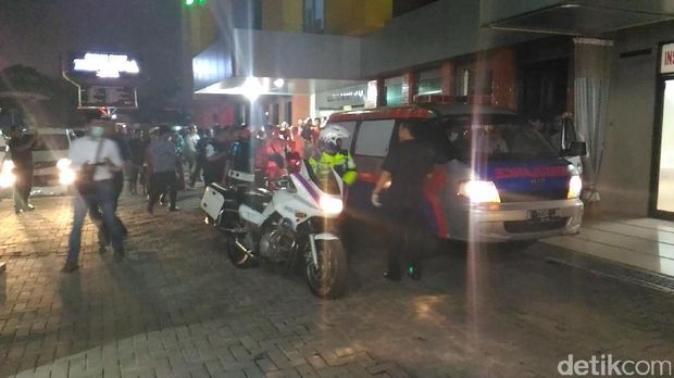 Ahli IT Hermansyah dipindahkan dari RS Hermina Depok.