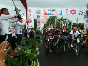 Lombok Barat Jadi Kota ke-20 di Gowes Pesona Nusantara 2017