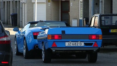 Ketika Supercar Lamborghini Gallardo Pakai Trailer Belakang