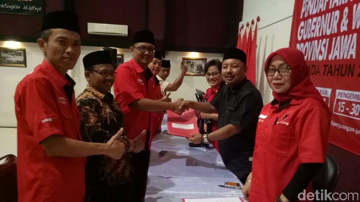 PDIP Banyuwangi Daftarkan Bupati Anas Maju Pilgub Jatim