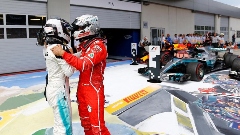 Bottas Menang di Austria, Vettel Perlebar Jarak dengan Hamilton Bottas Menang di Austria, Vettel Perlebar Jarak dengan Hamilton