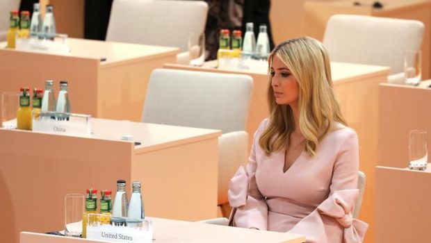 Ivanka Trump duduk di kursi ayahnya di KTT G20.
