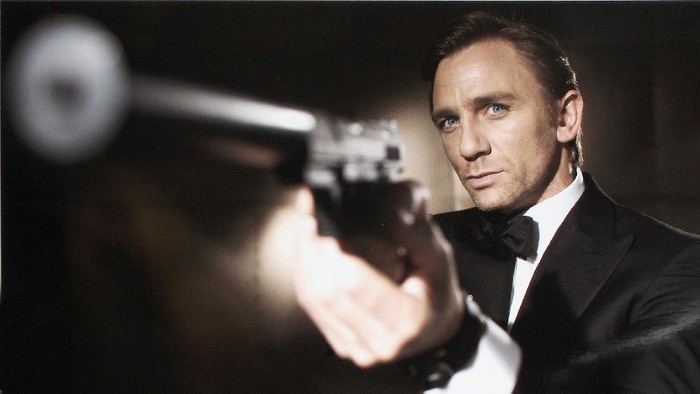 UNDATED:  In this undated handout photo from Eon Productions, actor Daniel Craig poses as James Bond.  Craig was unveiled as legendary British secret agent James Bond 007 in the 21st Bond film Casino Royale, at HMS President, St Katharines Way on October 14, 2005 in London, England.  (Photo by Greg Williams/Eon Productions via Getty Images)