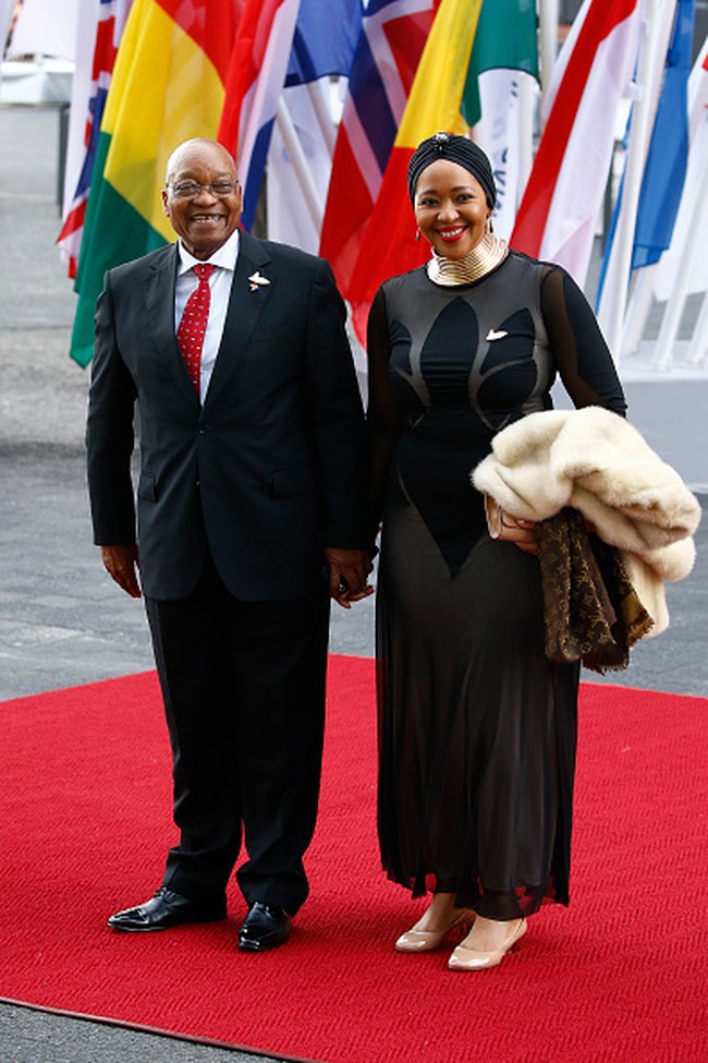 Gertrude Sizakele Zuma Ibu Negara Afrika Selatan di Hamburg, Jerman (Photo by Morris MacMatzen/Getty Images)