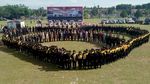 Begini Meriahnya Perayaan HUT Polri di Banjarmasin