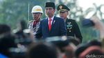 Jokowi Hadiri Upacara HUT Bhayangkara