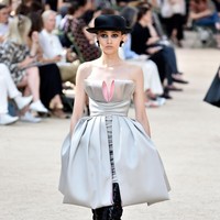 A model walks the runway during the Chanel Haute Couture Fall/Winter 2017-2018 show as part of Haute Couture Paris Fashion Week on July 4, 2017 in Paris, France.  (Photo by Pascal Le Segretain/Getty Images)