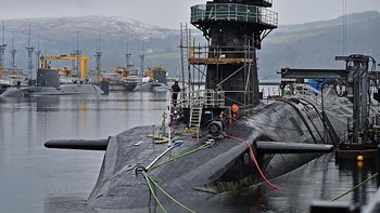 Kapal selam ini masuk kategori Vanguard Class. Foto: Getty Images