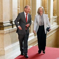 Lucy Turnbull Ibu Negara Australia di Hamburg, Jerman (Photo by Friedemann Vogel - Pool/Getty Images)