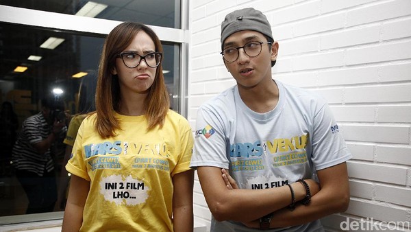 Pamela Bowie dan Ge Pamungkas yang Sering Debat di Mars Met Venus