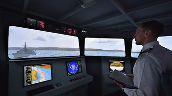 Kapal ini dengan tenaga nuklir dapat mengarungi lautan tanpa batas, hanya ke permukaan untuk mengambil persediaan makan atau perawatan. Foto: Getty Images