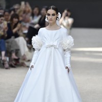 A model walks the runway during the Chanel Haute Couture Fall/Winter 2017-2018 show as part of Haute Couture Paris Fashion Week on July 4, 2017 in Paris, France.  (Photo by Pascal Le Segretain/Getty Images)