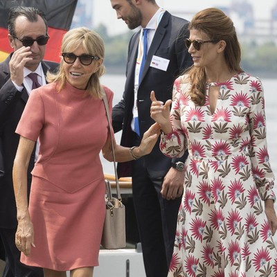 Brigitte Macron dan Juliana Awada (Foto: Jorg Sarbach - Pool/Getty Images) Brigitte Macron dan Juliana Awada (Foto: Jorg Sarbach - Pool/Getty Images)