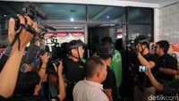 Usai preskon Ammar Zoni. (Foto: Hanif Hawari/detikHOT)