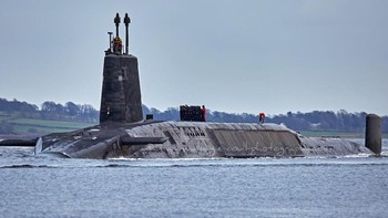 HMS Vigilant telah mengarungi lautan sejak tahun 1996. Foto: Getty Images