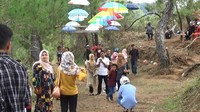 Pengunjung juga akan disuguhi sajian kopi Gayo dengan peracik yang andal sembari menikmati alamnya (Datuk/detikTravel)